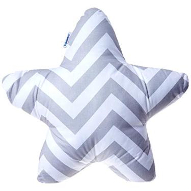 Imagem de Biramar Baby Almofada Estrela Chevron Cinza Cinza