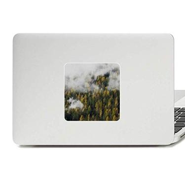Imagem de Adesivo de vinil para laptop Forest Mountain Fog Cloud Autumn