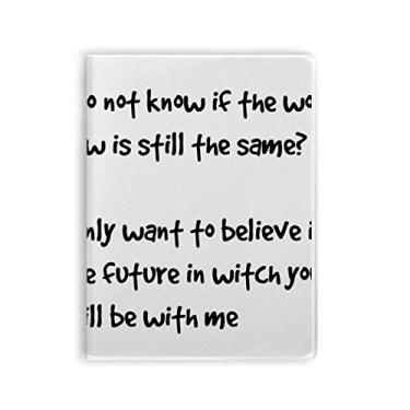 Imagem de Diário de capa macia com a frase "Future With You" de poesia famosa