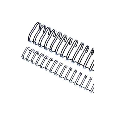 Imagem de Caixa Espiral Garra Duplo Anel Wire-o 3x1 Carta 9/16 110 Fls