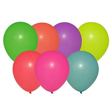 Imagem de Balão Neon Colorido - 9 Polegadas - 25 Unidades