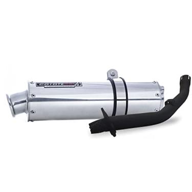 Imagem de Escape/Ponteira Coyote RS1 Aluminio Redondo - Tornado XR 250 ano 2007/2008 - Polido