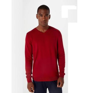 Imagem de Suéter Básico Hering Masc Tricô Gola V K0WERWQSI-Masculino