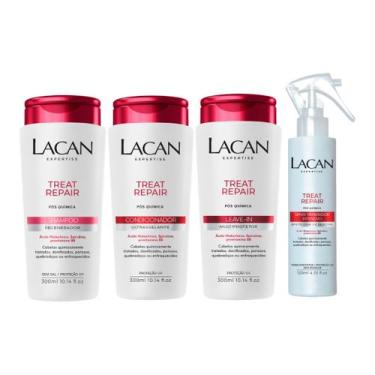 Imagem de Kit Lacan Treat Repair Shampoo Condicionador Leave-In Spray