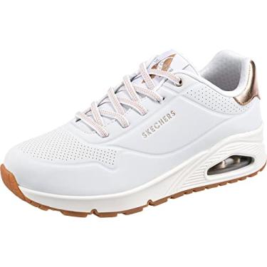 Imagem de Skechers Tênis feminino Uno-Shimmer Away, Branco, 34