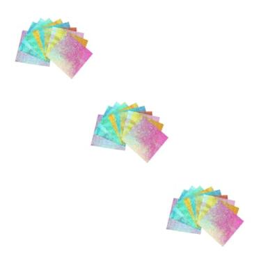 Imagem de KALLORY 150 Peças padrão de papel origami volume de papel de arte lado papel de origami avião papel dobrável papel colorido orgânico definir papel de presente cartolina filho