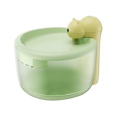 Imagem de Fonte de água sem fio Ultimate para gatos – Capacidade de 2,2 litros, filtragem avançada, operação silenciosa – gatos, cães, pássaros e muito mais (verde urso de areia)