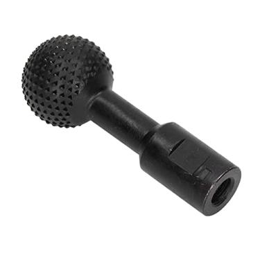 Imagem de Vomeko Lixa esférica de 14 mm, lixa rotativa para marcenaria, gravação e polimento com três limas de reposição. (Preto)