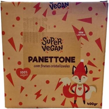 Imagem de Panettone Vegano Com Frutas Cristalizadas Super Vegan 400G