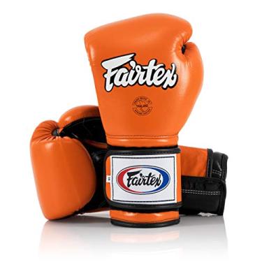Imagem de Fairtex BGV9 Muay Thai para boxeadores e treinadores profissionais | Luva estilo mexicano para rebatedores duros | Luvas de MMA para artes marciais | Luvas de boxe leves e absorventes de choque de