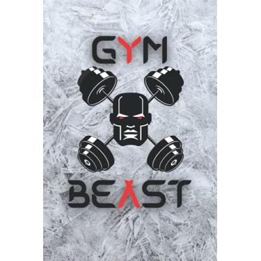 Imagem de Wake Up Beauty It's Time To Beast: Gym Workout Notebook | Track Exercise, Reps, Weight, Sets, Measurements, Cardio and Notes - Weight Lifting Journal and Fitness Notebook | 6 x 9 inch size 110 Pages