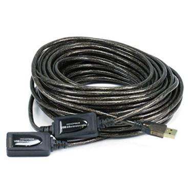 Imagem de Monoprice Cabo de extensão ativa/repetidor para PlayStation, Xbox, Kinenct, Oculus VR, USB Flash Drive, leitor de cartões, disco rígido, teclado, impressora, câmera e mais