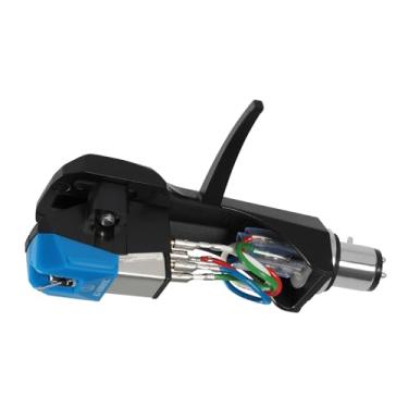 Imagem de audio-technica, Kit, Capsula para Toca-Dsicos com Agulha Conica Azul AT-VM95C + Cabeçote AT-HS6BK - AT-VM95C/H