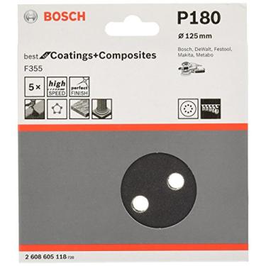 Imagem de Disco Lixa Bosch F355 Best Coating&Composite 125mm G180