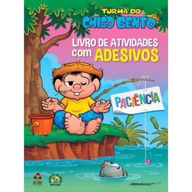 Imagem de Turma Do Chico Bento Livro De Atividades Com Adesivos - Paciência