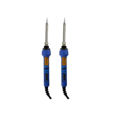 Imagem de Kit 2 Ferro Solda Digital 80W Lead Free 110V Temperatura Ajustável 100°C A 430°C 220V P...