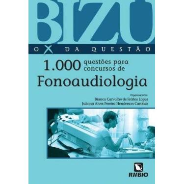 Imagem de Livro Bizu Fonoaudiologia - 1000 Questões Para Concursos - Rubio
