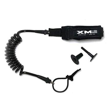 Imagem de XM SURF MORE Coleira para bodyboard – Prancha de corpo de pulso EZthree_browse-bin) em espiral premium com plugue – Neoprene ajustável para suporte de braço – Cabo de força regular (0,7 cm) - Várias