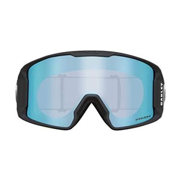 Imagem de Oakley Line Miner Snow Goggle (Matte Black Frame/Prizm Sapphire Iridium Lens) with Large Goggle Soft Case