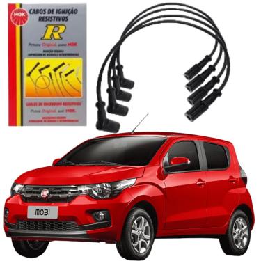 Imagem de Jogo Cabo Vela Ignição Fiat Mobi 1.0 2017 A 2018 Ngk