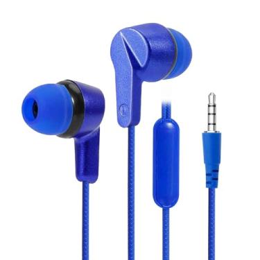 Imagem de UrbanX R2 Wired in-Ear Headphones With Mic For Motorola Moto G Power (2021) with Tangle-Free Cord, Noise Isolating Earphones, Deep Bass, in-ear Bud Silicone Tips