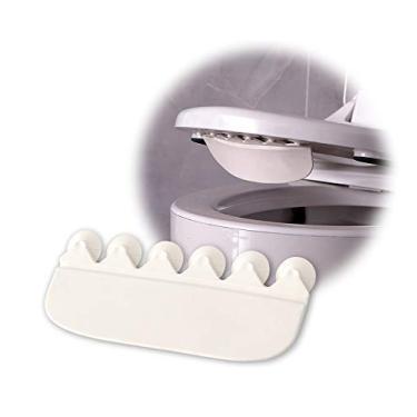 Imagem de EASICOZI O defletor de urina para assento de vaso sanitário evita que crianças e adultos façam xixi (copos de sucção atualizados)