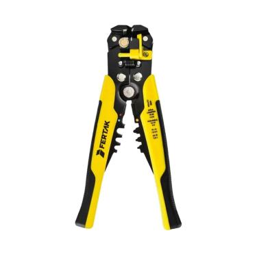 Imagem de Alicate Automático 8" Decapador Crimpador Desencapador Fios 0,2 a 6mm Profissional Fertak