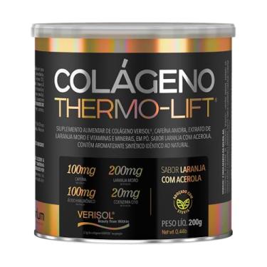 Imagem de Colágeno Verisol Thermo Lift C/Cafeína Laranja Moro Gengibre 200g - Laranja com acerola - Nutrilibrium