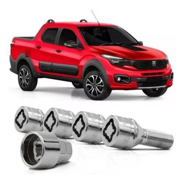 Imagem de Kit Parafuso Antifurto 31CRA Roda - Fiat Strada 2020 2021 - RODAFUSO/R