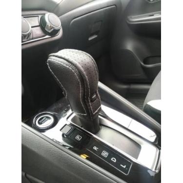 Imagem de Acessório Capa em Couro Manopla Câmbio Automático Nissan Versa 2021 Ki