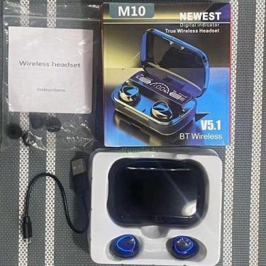 Imagem de Fone De Ouvido Sem Fio M10 TWS Bluetooth 5.1 display Led Touch Fone Es