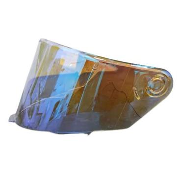 Imagem de Viseira kyt tt kyt tt-course rainbow blue azul original