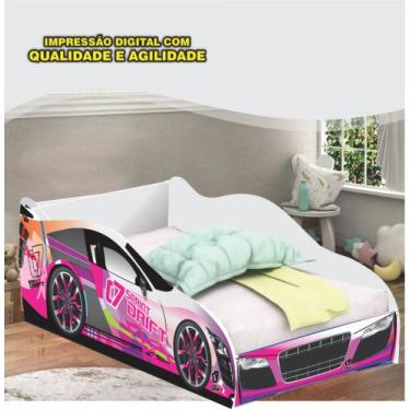 Imagem de Adesivo para cama carro infantil 07DRIFT ROSA - PC ARTE