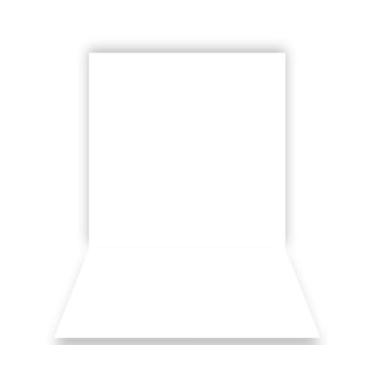 Imagem de Fundo Fotográfico 1,50 X 2,70 -  Cor Lisa Branco 091 - Via Cores