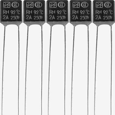 Imagem de 5 Fusível Térmico Motor Ventilador 92ºc 2A 250V 94 Graus - Rh