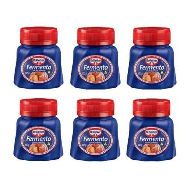 Imagem de Kit c/ 6un Fermento em Po Quimico 100g - Dr. Oetker