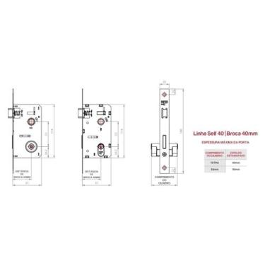 Imagem de Fechadura Bella Cromada Externa Maçaneta Alavanca - 3F