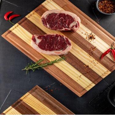 Imagem de Kit 2 Tábuas de Corte de Carne de 45cm e 35cm - Móveis C.