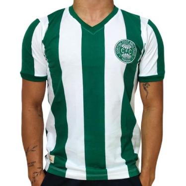 Imagem de Camisa Coritiba Retro 1985 Campeão Brasileiro - Masculino - RetrôMania