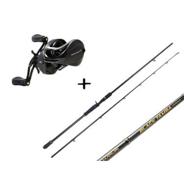 Imagem de Kit Vara Maruri Black Tamba Pro 8'0" (2,40m) 30-60lb - 2 Partes + Carr