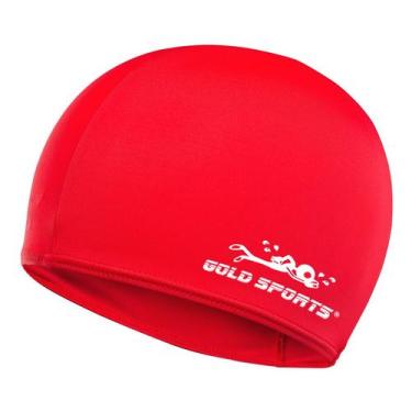 Imagem de Touca De Natação  Em Tecido Gold Sports Confort -100% Poliamida, Verme