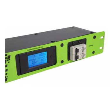 Imagem de Régua para rack com disjuntor bipolar dj5000 full - Ipec