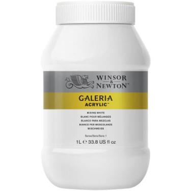 Imagem de Tinta Acrílica Galeria Winsor & Newton 1 Litro Mixing White