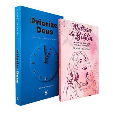 Imagem de Kit Devocional Priorize Deus + Mulheres da Bíblia