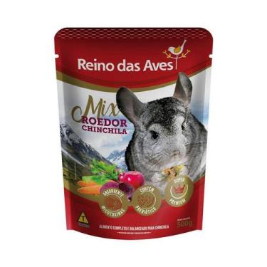 Imagem de Ração Reino das Aves Mix Roedor para Chinchila - 500g