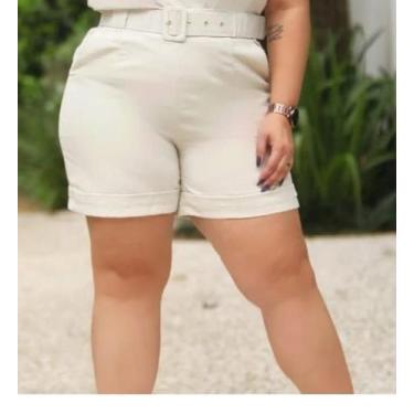 Imagem de bermuda de alfaiataria plus size  do  48  ao  52  - altona, 52