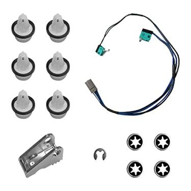 Imagem de ZBDEAL Kit de reparo de atualização de maçaneta de porta 1016009-00-A 1016009-00-B para Tesla Model S 2012-2017 Desempenho Base Assinatura P85D P90D P100D 60D 70D 75D 85D 90D Sedan