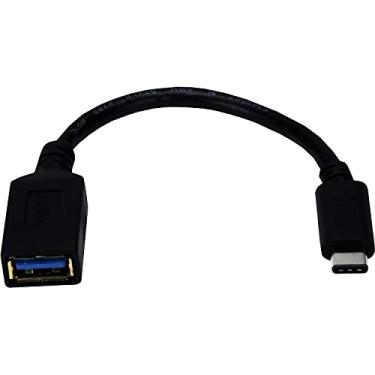 Imagem de QVS Cabo USB-C macho para USB-A fêmea SuperSpeed de 5 Gbps 3 Amp (CC2231MF)