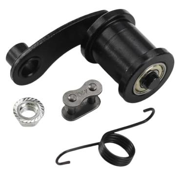 Imagem de Tensor de corrente com mola de rolo de 1-3/10.2 cm Link mestre para 212cc 6,5Hp CT200U Trail CT200U-EX BT200X Hensim Baja Heat Warrior MB165 Massimo TrailMaster MB200 Falcon 200 Mini bicicleta