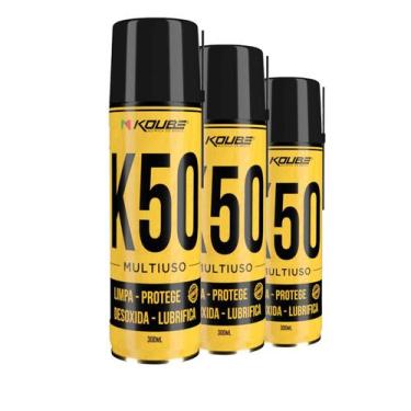Imagem de K50 Multiuso Óleo Desingirpante Lubrificante 300ml (3UND) - KOUBE